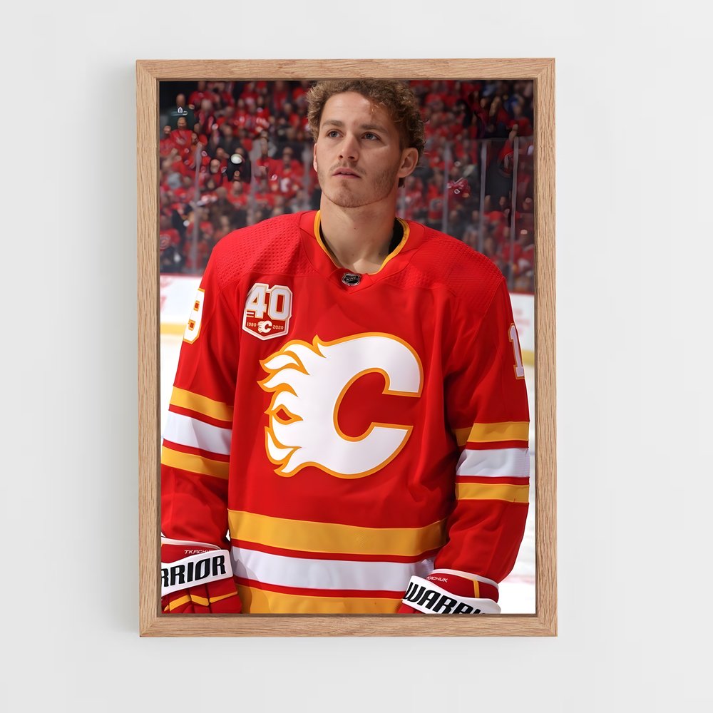 Poster Matthew de tkachuk – affiche Hockey sur glace (vue 4)